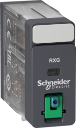 Interfacerelais 2 Wechsler, 24 V (DC), 1100 Ω, 5 A, 24 V (DC), RXG21BD
