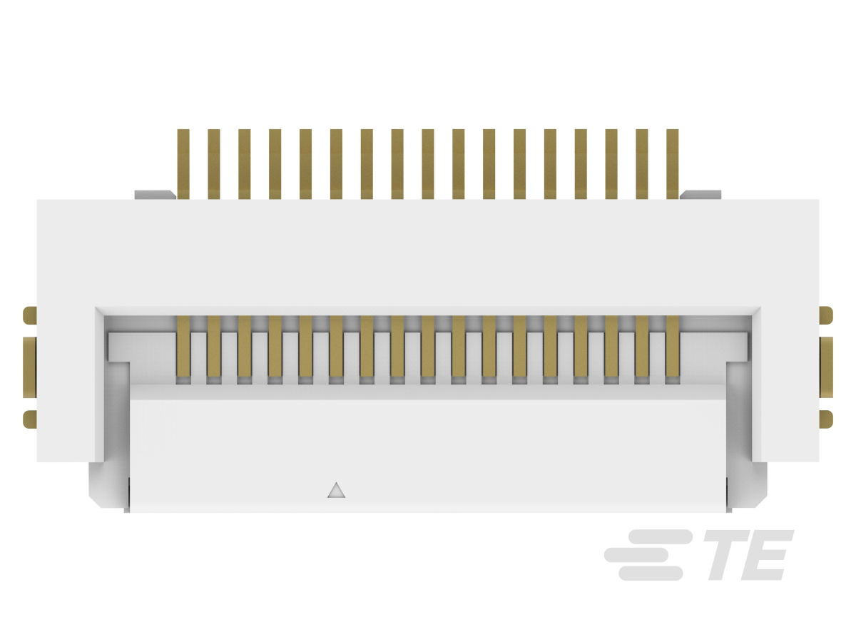 Buchse, 17-polig, 1-reihig, RM&nbsp;0.5 mm, SMD, Buchse, vergoldet, 1-1775333-7 - 3