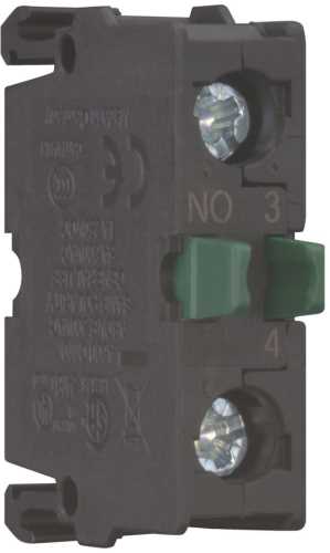 Kontaktelement, 1 Schließer, 240 V, 6 A, 216380 - 3