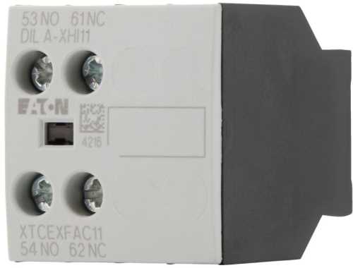 Hilfsschalter, 2-polig, 1 Schlie&szlig;er + 1 &Ouml;ffner, Schraubanschluss, 276421 - 1