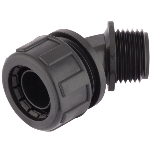 45° Schlauchverschraubung, M20, PA, IP65/IP67, grau, (L)&nbsp;47 mm, 55502436