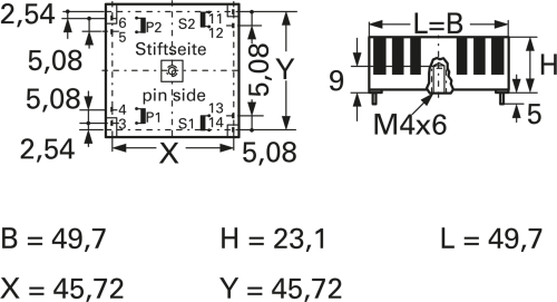 Ringkern-Flachtransformator, 7 VA, 7 V, 7 V, 2x115 V, Talema 70030K - 2
