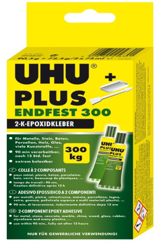 2-Komponenten-Kleber 163 g Kartusche, UHU PLUS ENDFEST 300 163G
