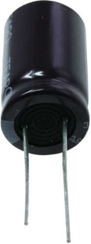 Elektrolytkondensator, 1 &micro;F, 63 V&nbsp;(DC), &plusmn;20 %, radial, RM&nbsp;2 mm, &Oslash;&nbsp;5 mm, KSH105M0 - 3