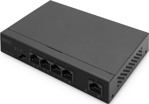 Ethernet Switch, unmanaged, 4 Ports, 1 Gbit/s, DN-95330-1 - 1