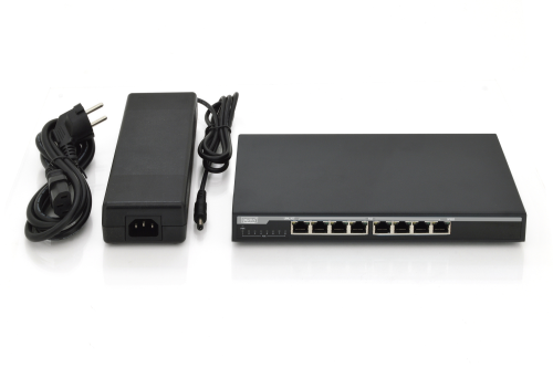 Ethernet Switch, unmanaged, 8 Ports, 1 Gbit/s, DN-95340 - 3