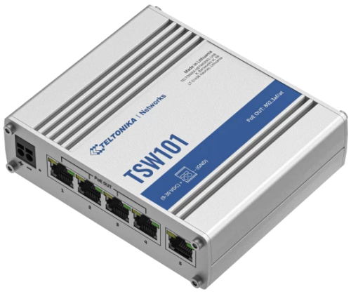 Ethernet Switch, 5 Ports, 1 Gbit/s, 9-30 VDC, TSW101000000 - 2