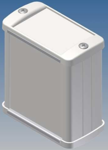 Aluminum Profile enclosure, (L x W x H) 70 x 59.9 x 30.9 mm, white (RAL 9002), IP65, TEKAM 11.7
