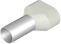 Insulated Wire end ferrule, 16 mm², 29 mm/16 mm long, white, 9037730000