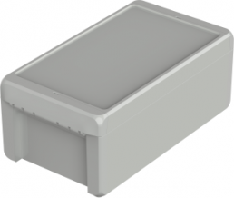ABS enclosure, (L x W x H) 231 x 125 x 90 mm, light gray (RAL 7035), IP66, 96035235