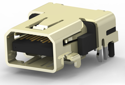 2129320-3 TE Connectivity USB Connectors, PC Connectors Image 1
