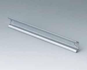 DIN rail, unperforated, 15 x 5.5 mm, W 104 mm, steel, C7111087