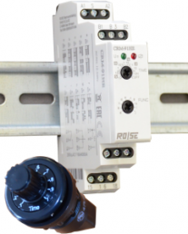 Multifunction relay, 0.1 s to 10 days, 10 functions, 1 Form C (NO/NC), 12-240 AC/DC, 4000 VA, CRM-91HE/UNI