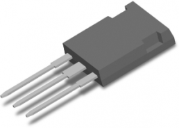 Littelfuse N channel HiPerFET power MOSFET, 600 V, 42 A, TO-247I, IXFR64N60Q3