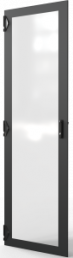 Varistar CP Glazed Door With 3-Point Locking, RAL 7021, 38 U, 1800H 600W, IP55