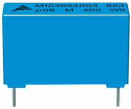 MKT film capacitor, 680 nF, ±10 %, 63 V (DC), PET, 5 mm, B32529C0684K000