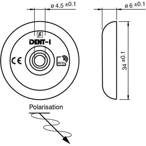 70141975 PEPPERL+FUCHS RFID Transponder Image 2