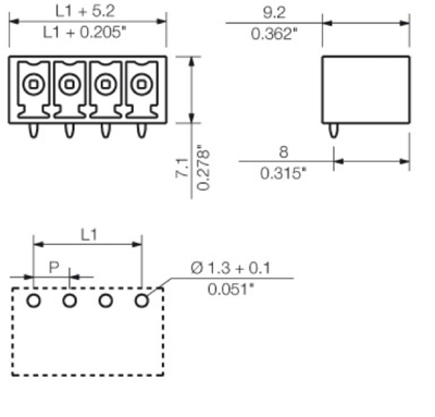 1036520000 Weidmüller PCB Connection Systems Image 2