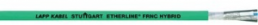 FRNC Hybrid cable, Cat 5, PROFINET, 4-wire, 0.32 mm², AWG 22, green, 2170887/100