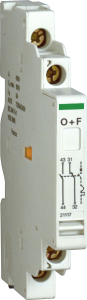 Auxiliary contact, 1 Form A (N/O) + 1 Form B (N/C) for circuit breaker Acti 9 P25M, 21117