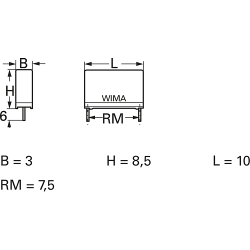 MKS4D031502B00KC00 Wima Film Capacitors Image 2