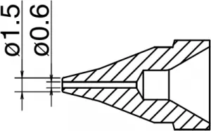 N61-01 Hakko Soldering tips, desoldering tips and hot air nozzles