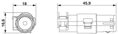 1066959 Phoenix Contact Coaxial Connectors Image 2
