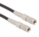 Coaxial Cable, 1.0/2.3 plug (straight) to 1.0-2.3 plug (straight), 75 Ω, Belden 8218, 153 mm