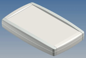 ABS enclosure, (L x W x H) 155 x 96 x 24.2 mm, light gray/white (RAL 9002), IP54, TN21-B.30