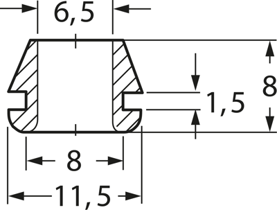 633-05020 HellermannTyton Grommets Image 2