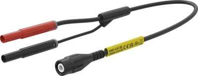 66.1051-160 Stäubli Electrical Connectors Assembled Coaxial Cables Image 1
