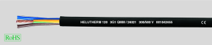 PVC control line HELUTHERM 120 4 x 1.5 mm², AWG 16, black