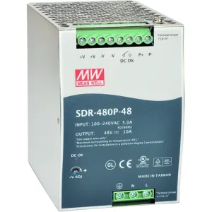 SDR-480-48 MEAN WELL DIN Rail Power Supplies