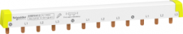 Phase bar, (W) 220 mm, white, for circuit breaker, A9XPH412