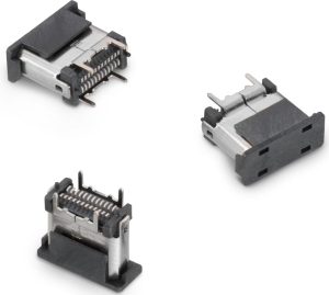 WR-COM USB 3.1 Type C Plug Vertical SMT 1 mm, 632722110112