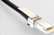 Connecting line, 0.5 m, plug straight to plug straight, 0.129 mm², AWG 26, 2142970-1