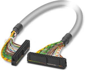 Connecting line, 10 m, IDC/FLK socket connector angled to IDC/FLK socket connector angled, 0.129 mm², AWG 26, 2299602