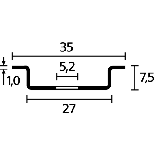 181-47260 HellermannTyton DIN Rails Image 2