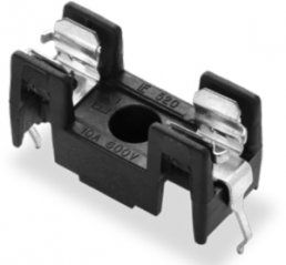 Fuse holder, 5 x 20 mm, 10 A, 600 V, PCB mounting, 05200101Z
