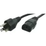 498G-SJT3X18AWG-C13/2,50M SW9005 FELLER Power Cords