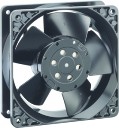 DC axial fan, 24 V, 119 x 119 x 38 mm, 500 m³/h, 76 dB, Ball bearing, ebm-papst, 4114 N/2H7P
