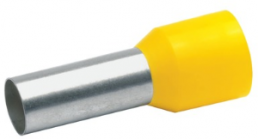 Insulated Wire end ferrule, 25 mm², 30 mm/16 mm long, DIN 46228/4, yellow, 47816
