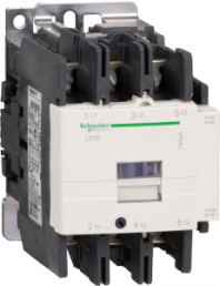 Power contactor, 3 pole, 80 A, 400 V, 3 Form A (N/O), coil 100 VAC, screw connection, LC1D806K7