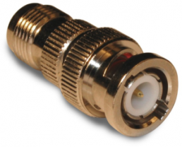 Coaxial adapter, 50 Ω, BNC plug to TNC socket, straight, 242148
