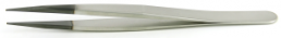 ESD tweezers, uninsulated, antimagnetic, carbon steel, 120 mm, 00.SA.DC.0