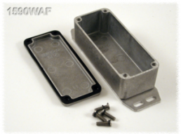 Aluminum die cast enclosure, (L x W x H) 93 x 39 x 31 mm, natural, IP65, 1590WAF