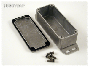 Aluminum die cast enclosure, (L x W x H) 93 x 39 x 31 mm, natural, IP65, 1590WAF