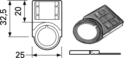5.07.620.006/0000 RAFI Signaling Devices Accessories Image 2