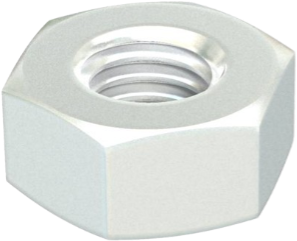 Hexagon nut, M10, W 17 mm, H 8.4 mm, inner Ø 10 mm, stainless steel, DIN 934, 3397106
