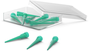 JBC Plastic dosing needle, 0.84 mm, green